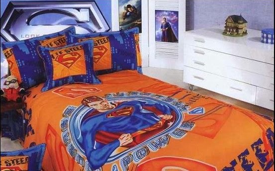 Dormitorios tema Superman - Ideas para decorar dormitorios