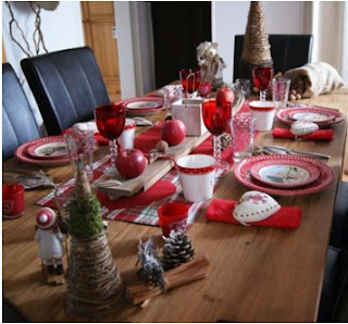 decoración eleganet para el comedor en navidad, como decorar el comedor en navidad, decoracion navideña comedor