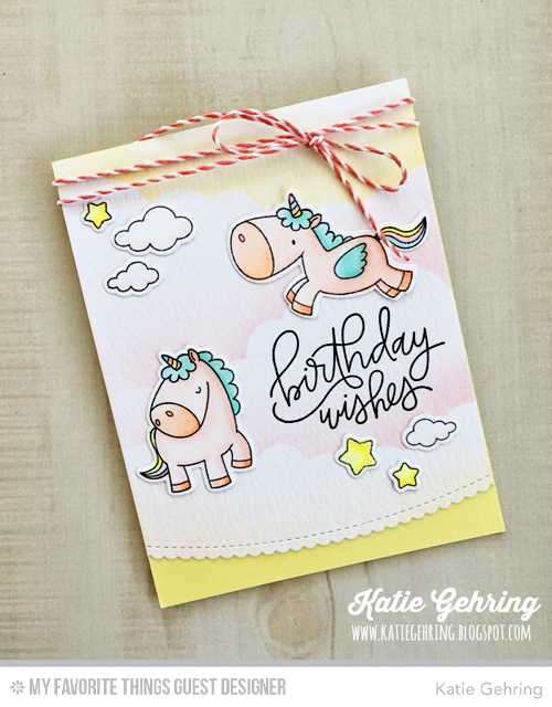 Handmade card from Katie Gehring featuring products from My Favorite Things #mftstamps