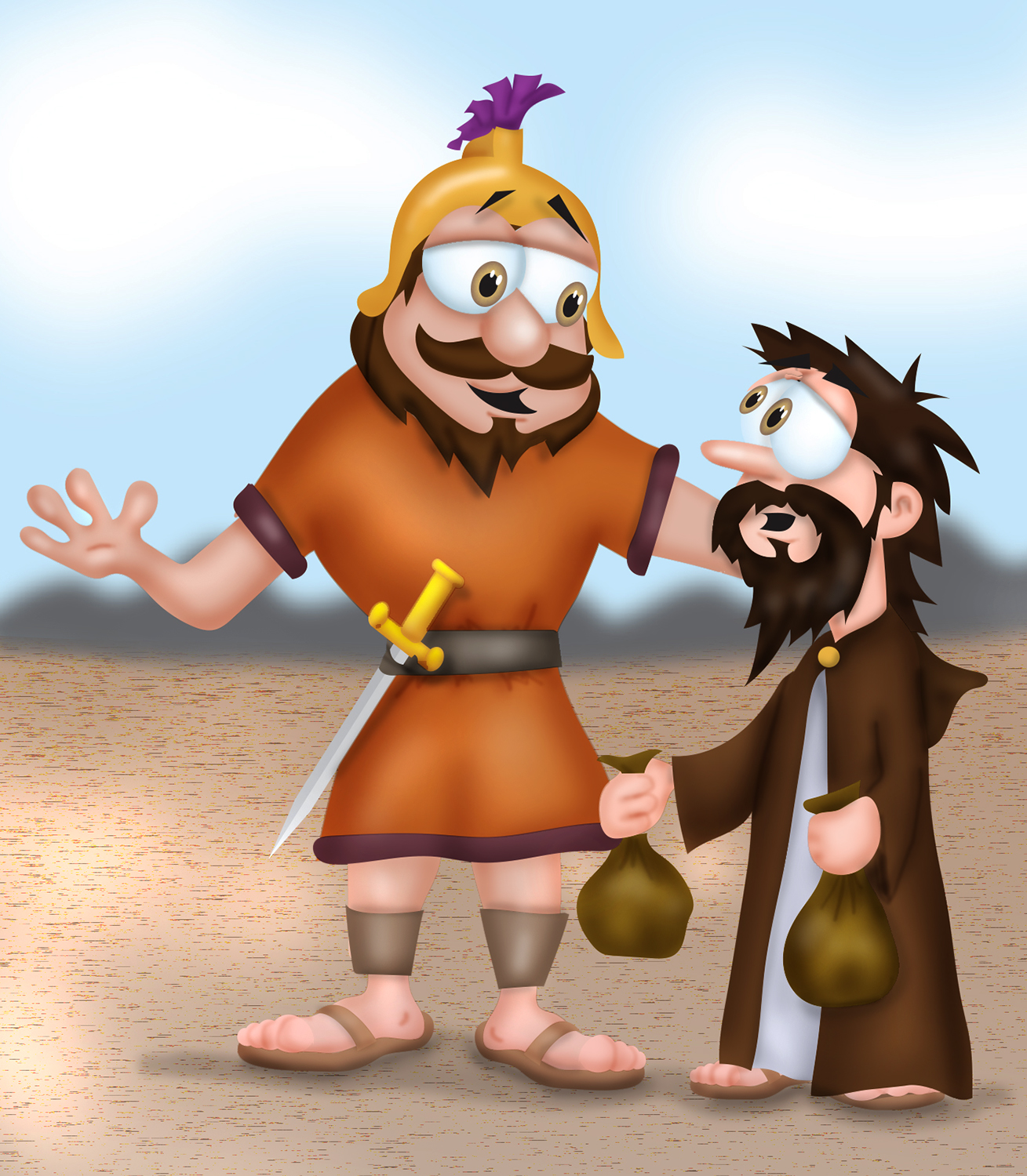 Mr Biblehead Naaman is Healed and Gehazi get greedy (2 Kings 5)