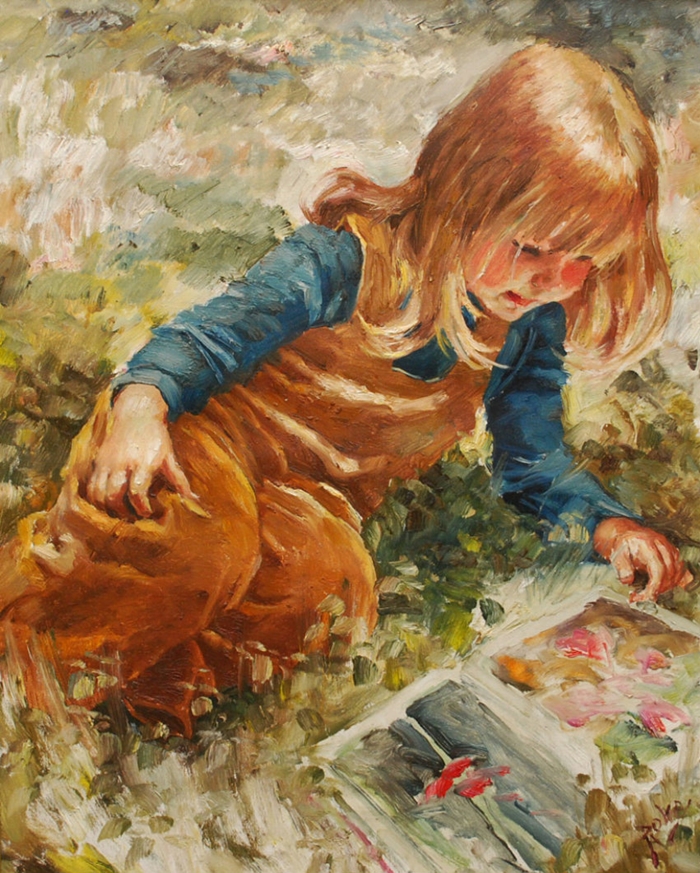 Hungarian Artist | Charles Roka | Childhood Paintings