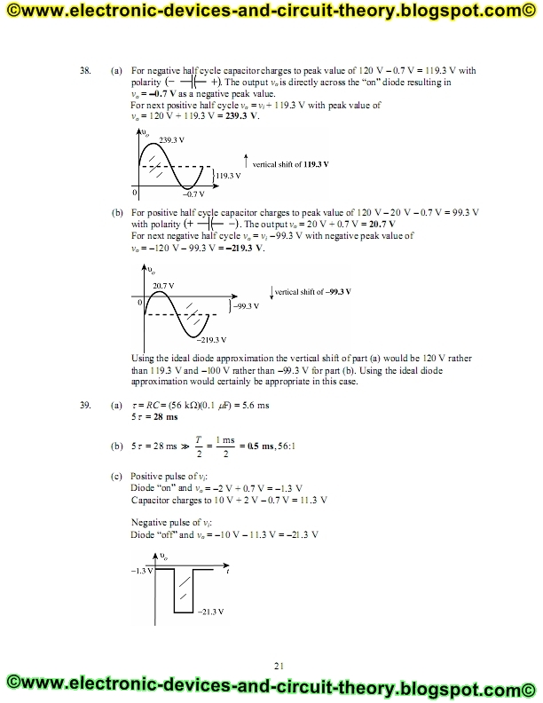 Electronic devices and circuit theory solution chapter 2 solution of