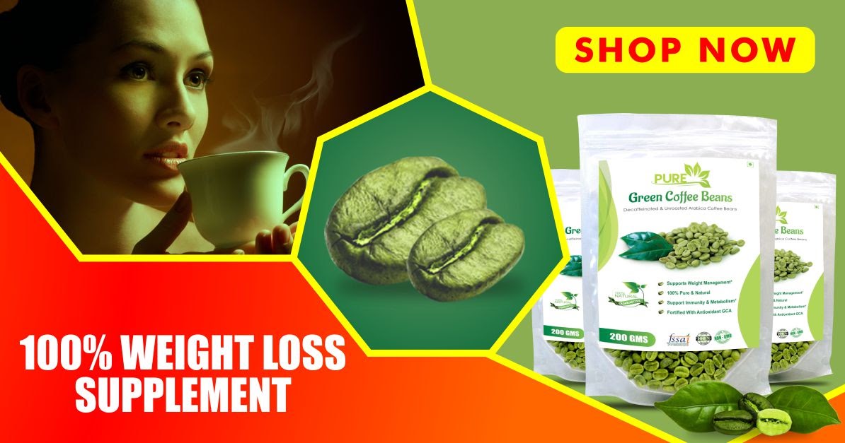 Simply Herbal Green Coffee Beans for Fat Burn Supplement