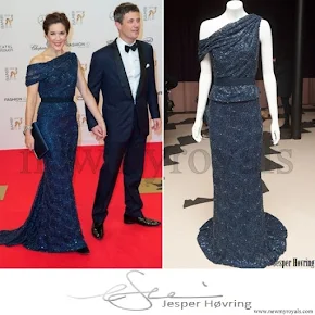 Crown Princess Mary wore JESPER HOVRING Dress