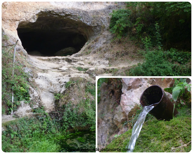 Cueva del Agua, en Orbaneja del Castillo