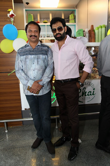 Tollywood Celebs at Hyderabadi Chai Adda Launch @ RGIA