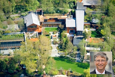 bill gates house pictures