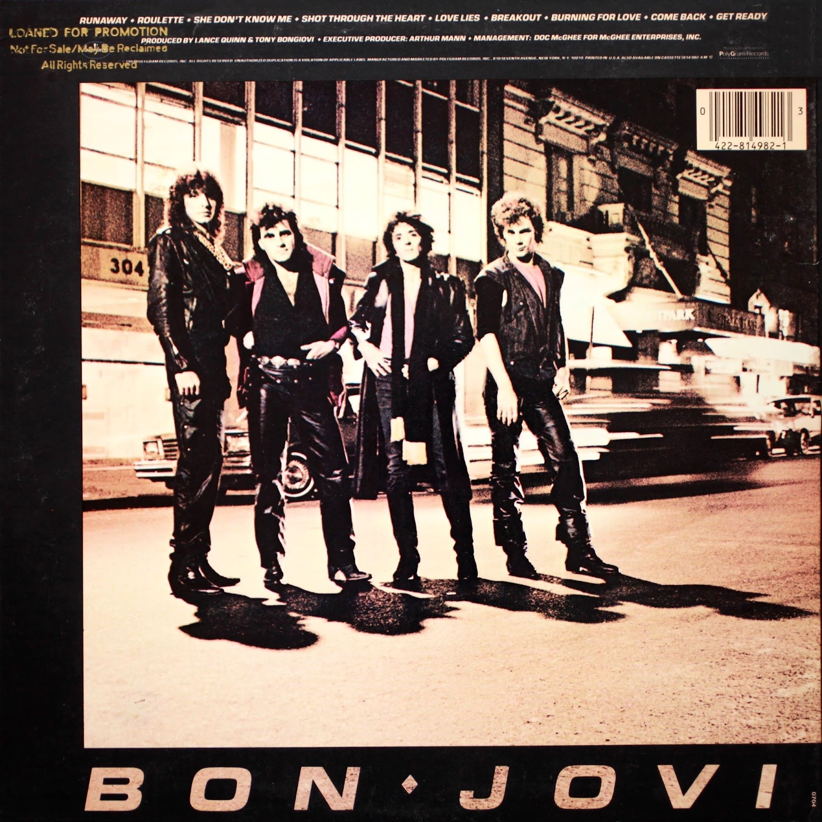 1984 Bon Jovi - Bon Jovi - Rockronología