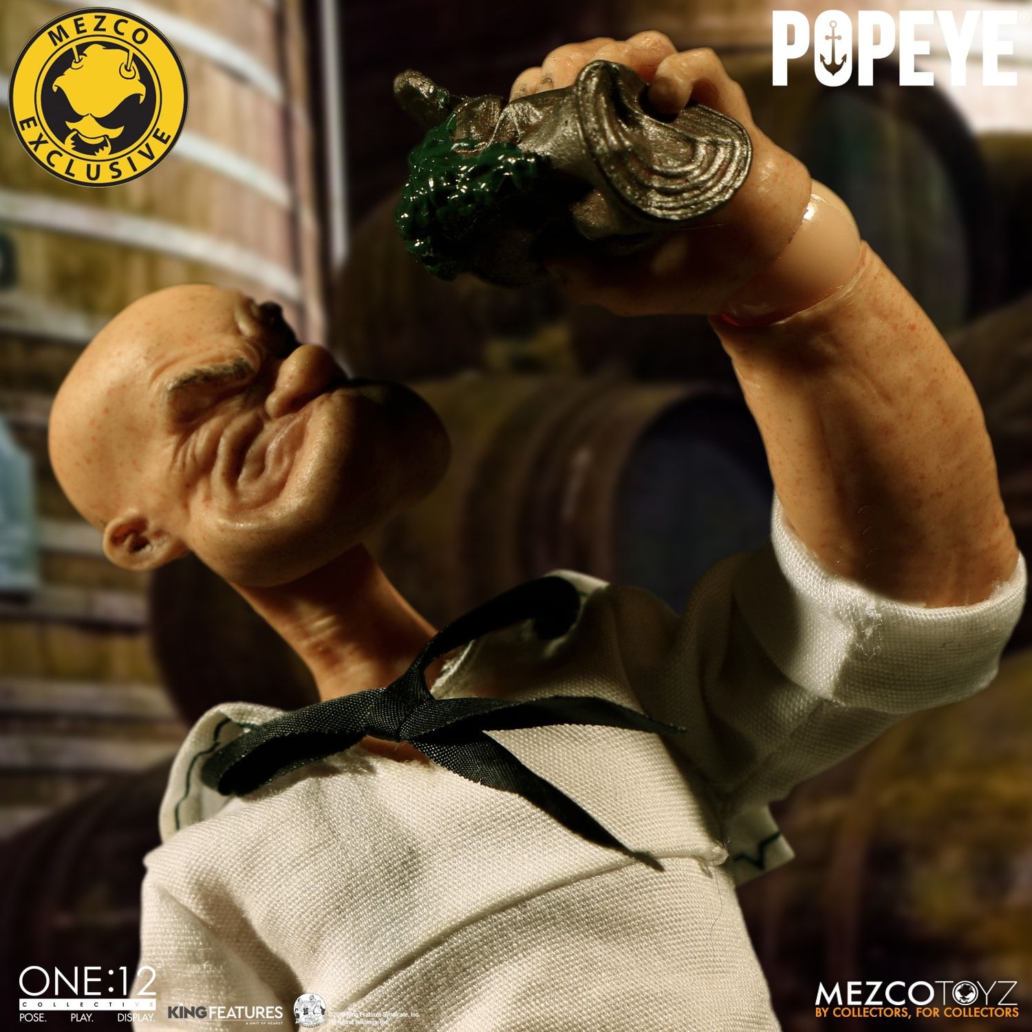 Figurine Popeye One:12 Collective Mezco Toyz - Édition Deluxe 16cm - Collectionneur