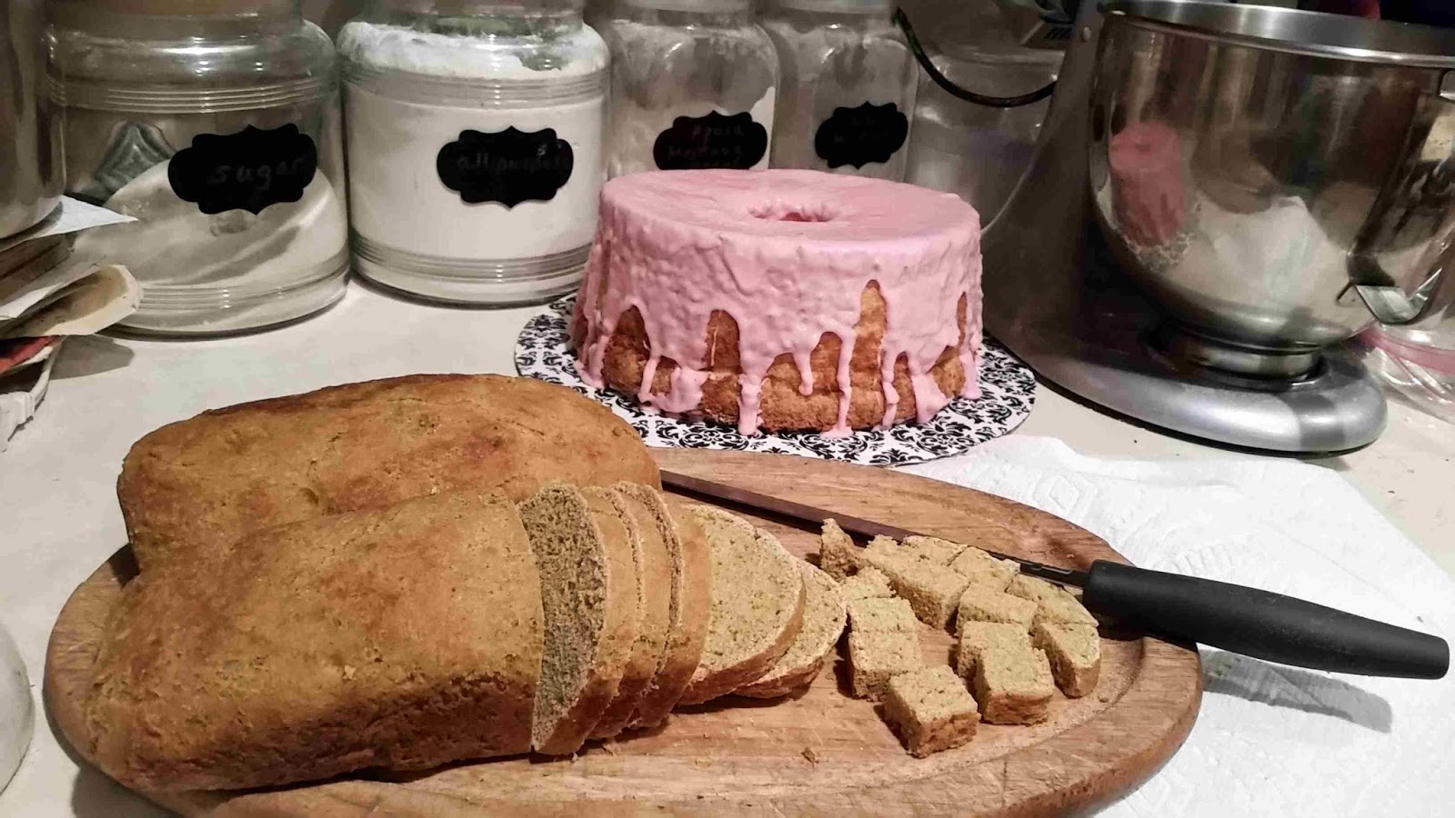 Savoy Singers Aviary Making bread for the birds....