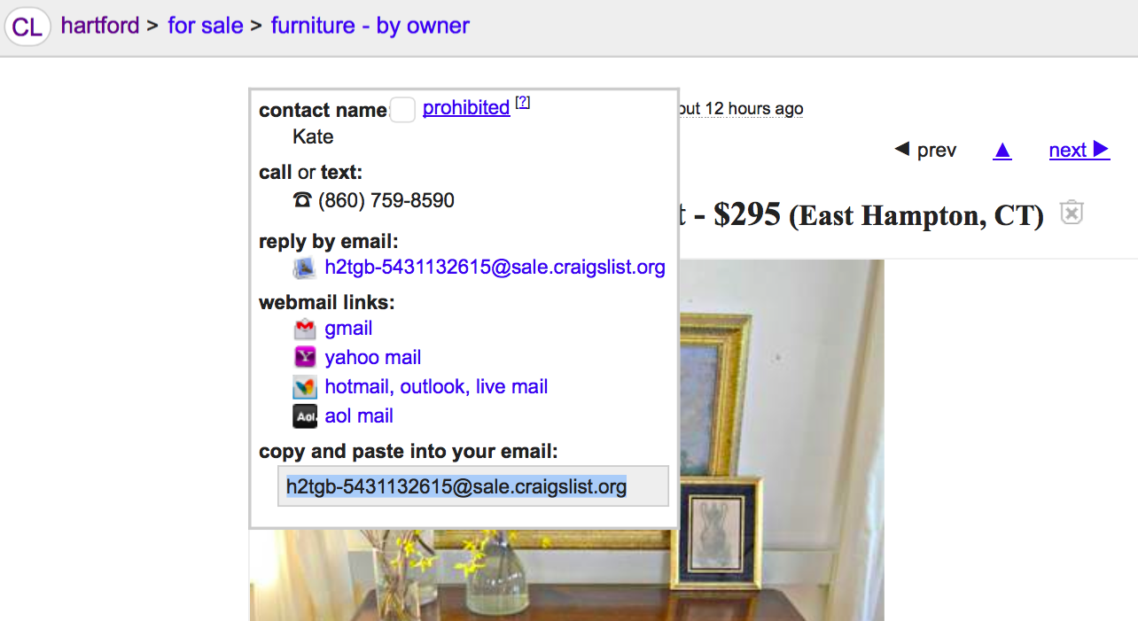 Heir and Space How to Buy Furniture on Craigslist