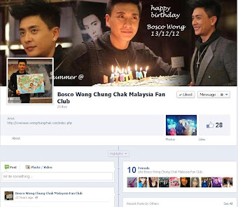 Officially announce Bosco Wong Like Page