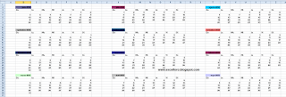 VBA: Macro para conseguir un Calendario en Excel.