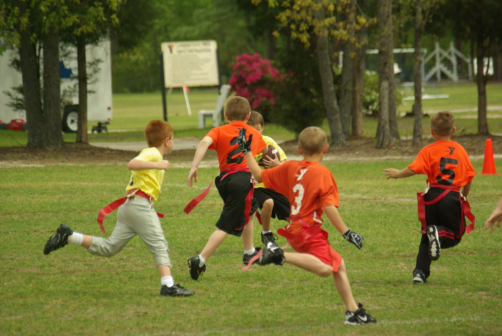 Fast Shutter THE CHIEFS AT YMCA FLAG FOOTBALL 3/31/2012