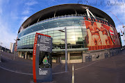 Arsenal FCthe Emirates Stadium through a fisheye lens (emirates stadium)