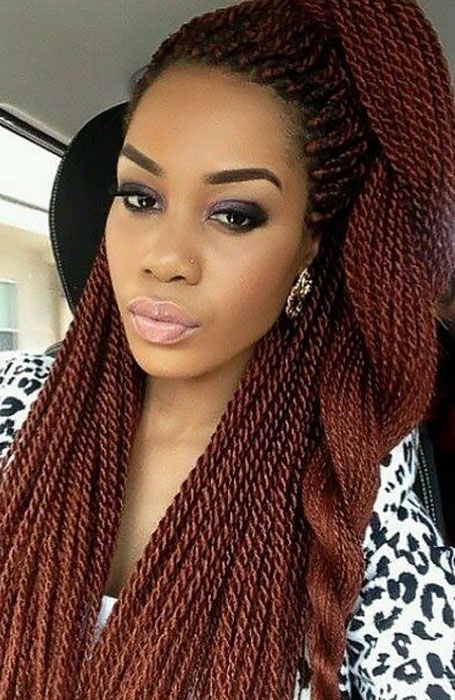 23 Beautiful Senegalese Twists Hairstyles 2019 For Black Women
