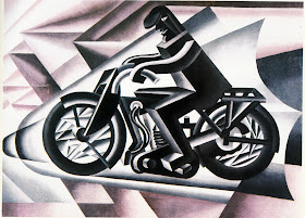 Il Motociclista (the Motorcyclist) is an example of Depero's art