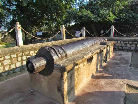 Cannon of Jhansi fort