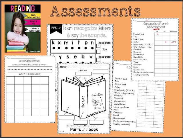 kindergarten assessments
