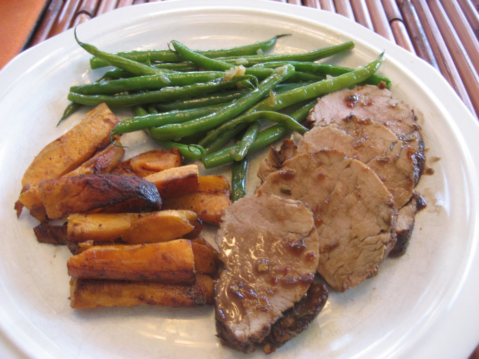 Chez Mona Spicy Pepper Jelly Marinated Pork Tenderloin