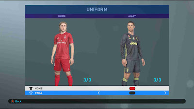 PES 2019 WEPES Discord Option File Update 2019 by ICritMyPants