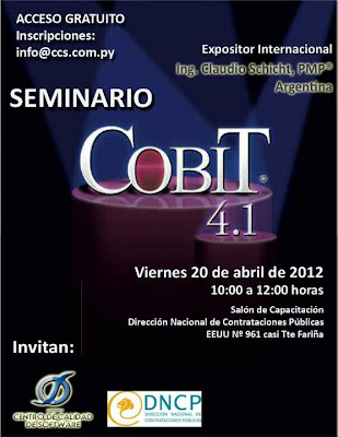 Imagen del Seminario de COBIT 4.1 en Asunción - Paraguay