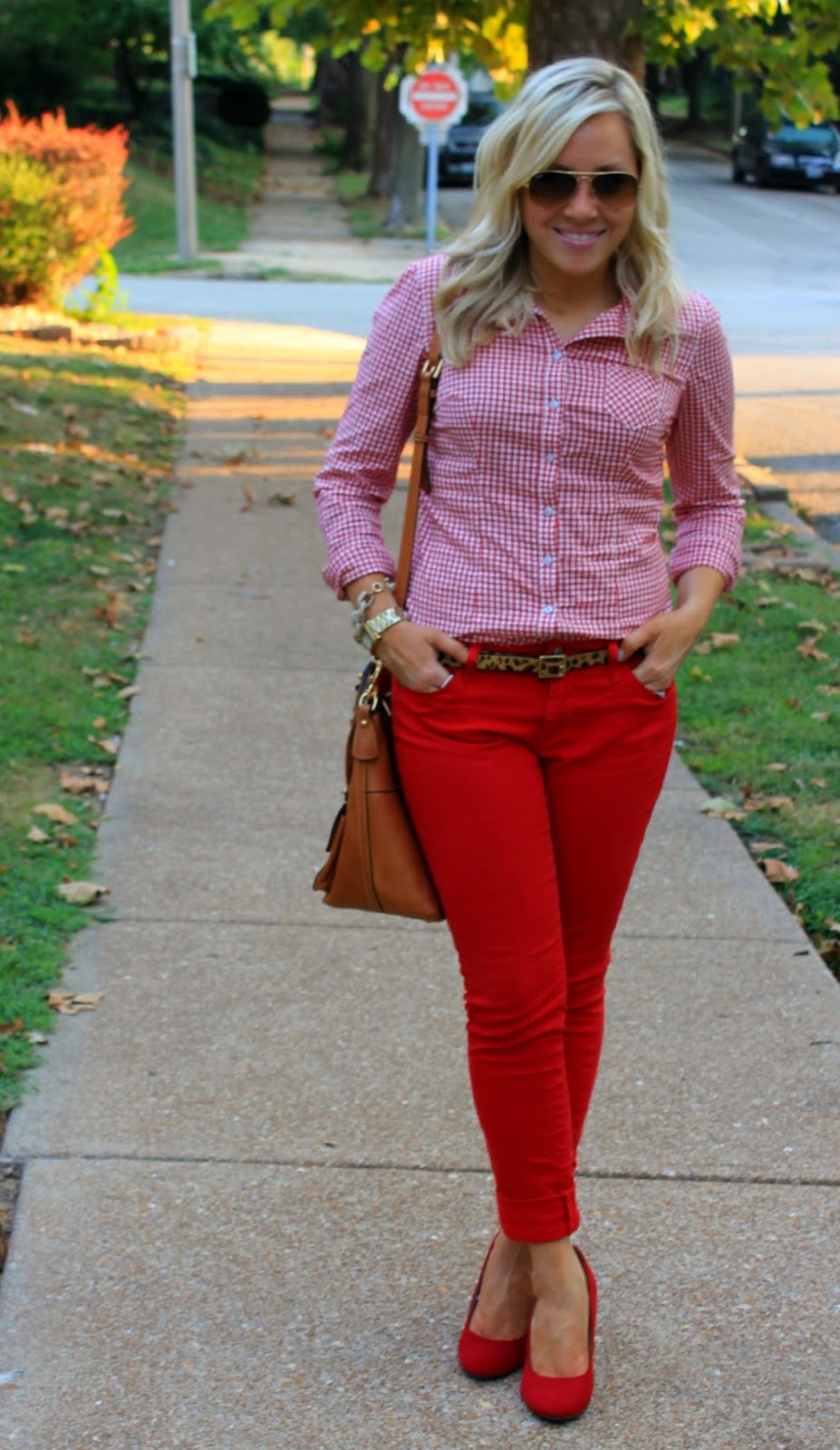 Stylin in St. Louis: Red All Over + A Birthday...
