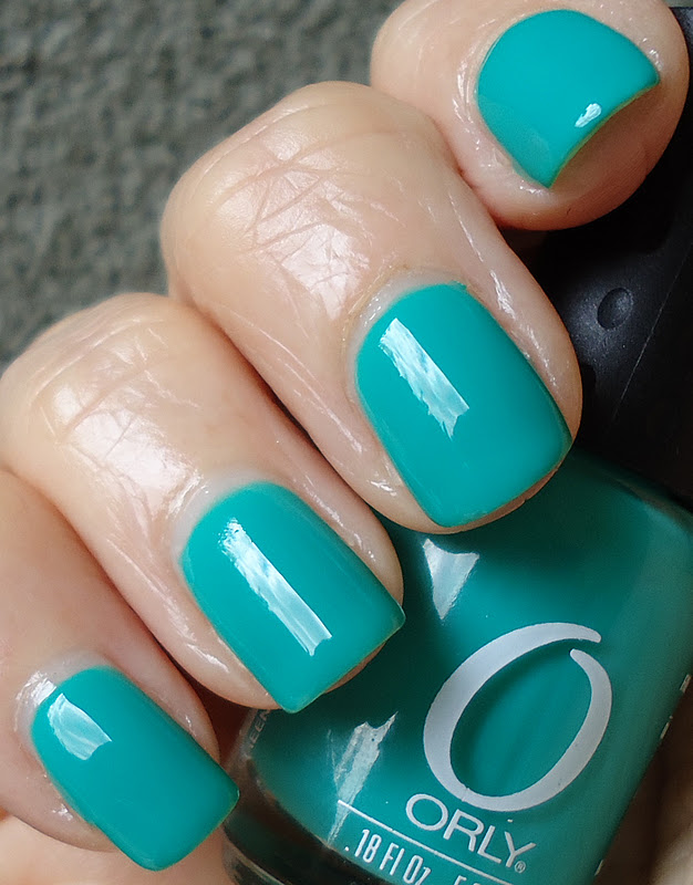Making up 4 my age: Orly minis: Green With Envy