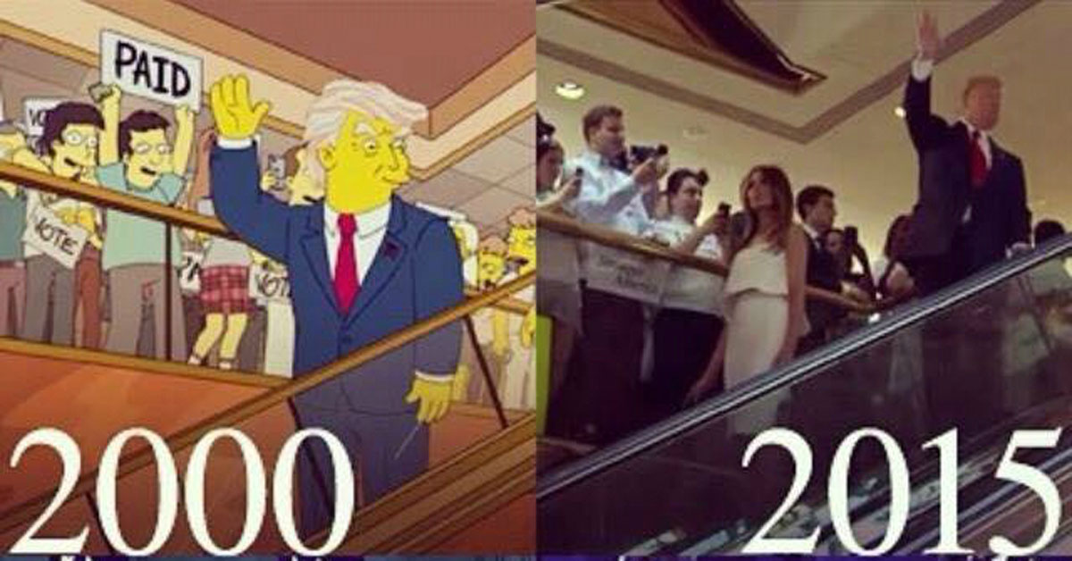 10 Imágenes Donde Los Simpson Predicen El Futuro