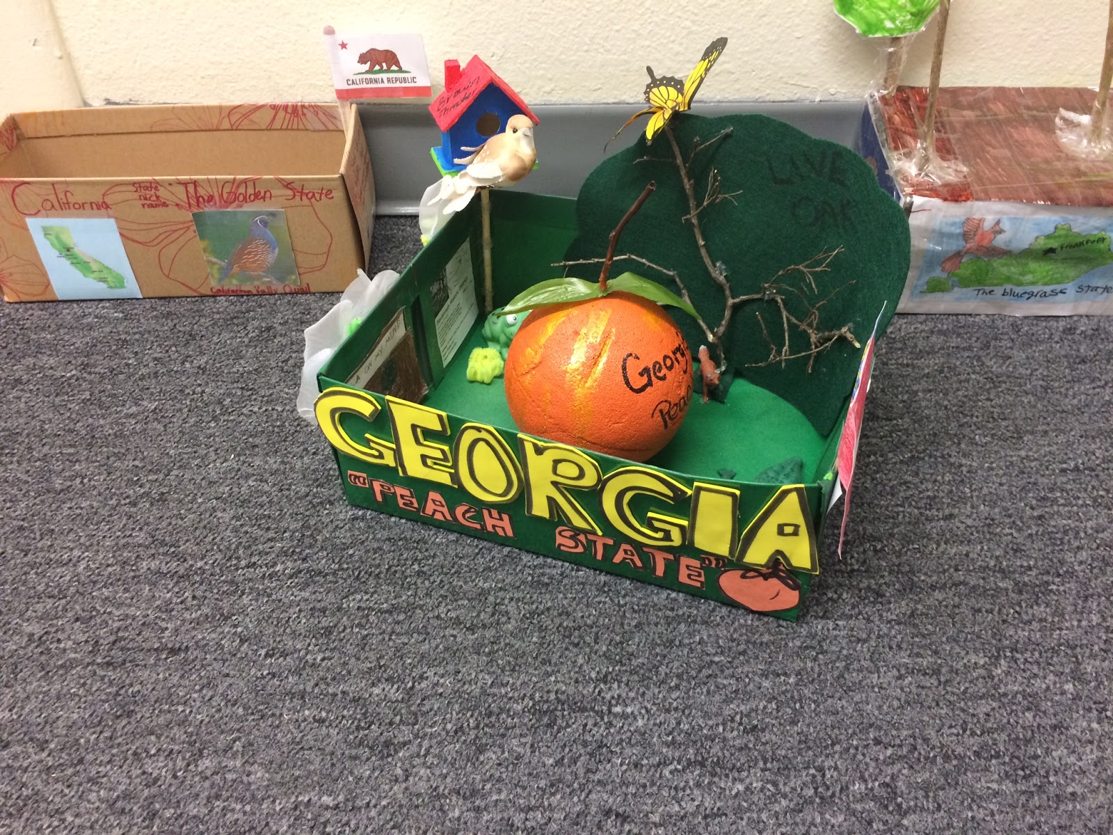 aMANESing Fifth Grade!!! State Parade Floats