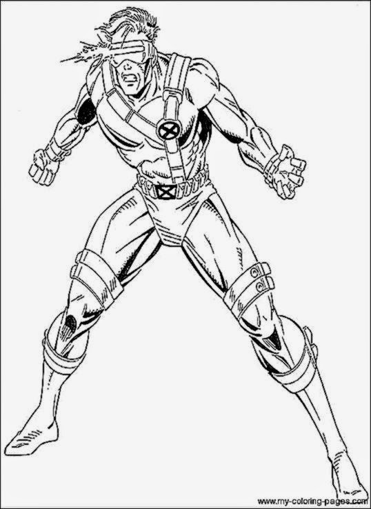 Rogue X Men Evolution Coloring Pages Coloring Pages