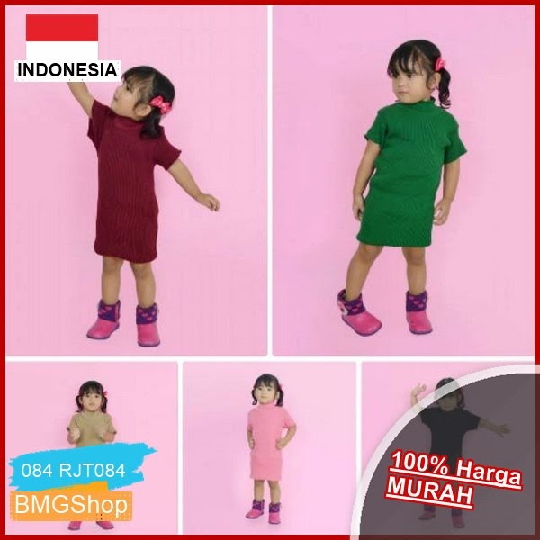 RJT084 Dress Kaila Rajut Anak Perempuan BMGShop