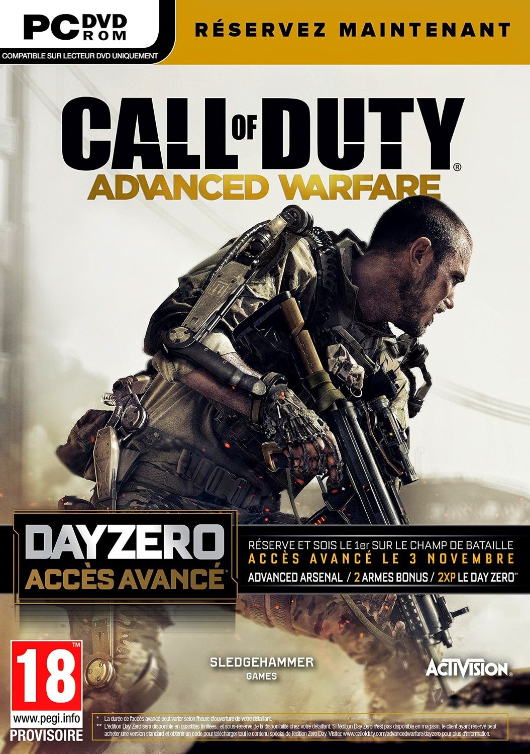Call of Duty Advanced Warfare édition Day Zero Téléchargement