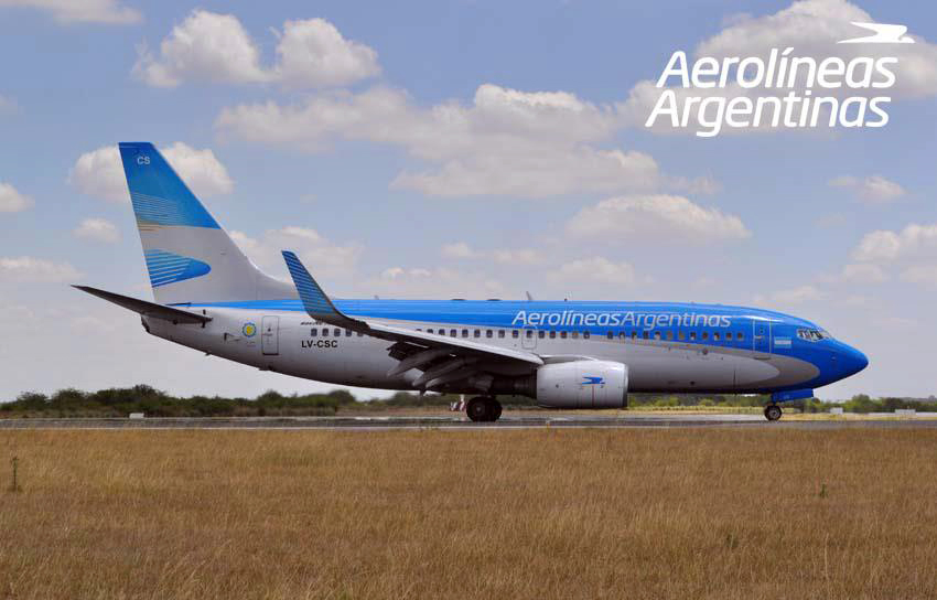 Aerolíneas Argentinas sumó otra aeronave Boeing 737/700 a su flota