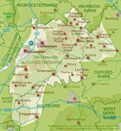 Pin by Bezige bij on Cotswolds | Cotswolds map, Cotswolds, Tourist ...