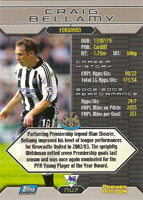 Topps Premier Gold 2004-Leeds Seth Johnson-LU2