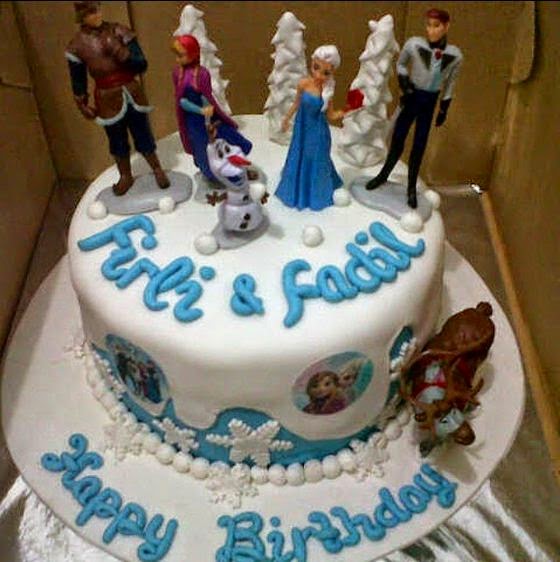 Gambar Kue Ulang Tahun Frozen Termasuk Elsa Edible ...
