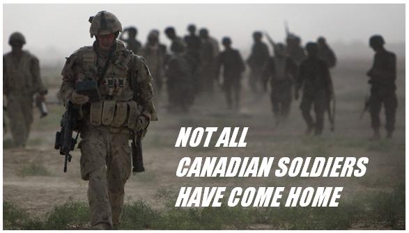 Canadian military pen pals.