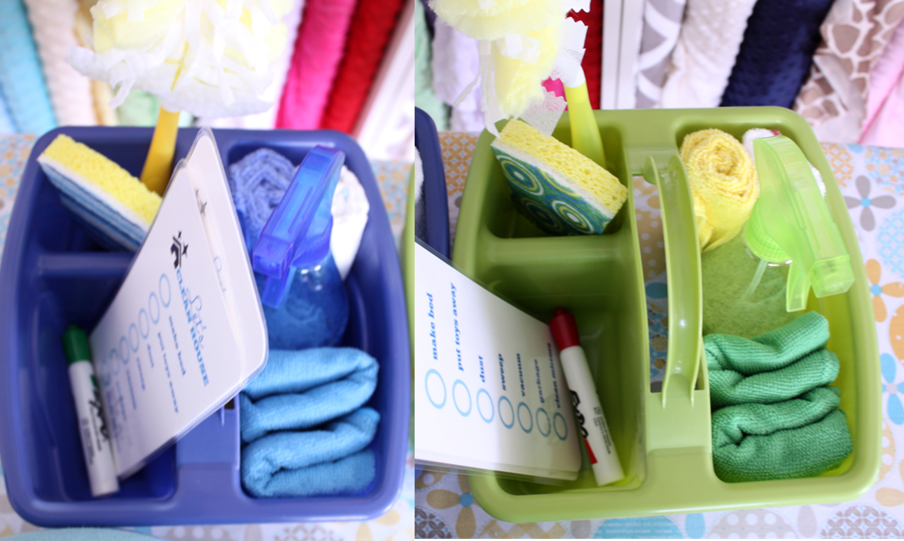 Kids Cleaning Buckets Naturally Creative Mama