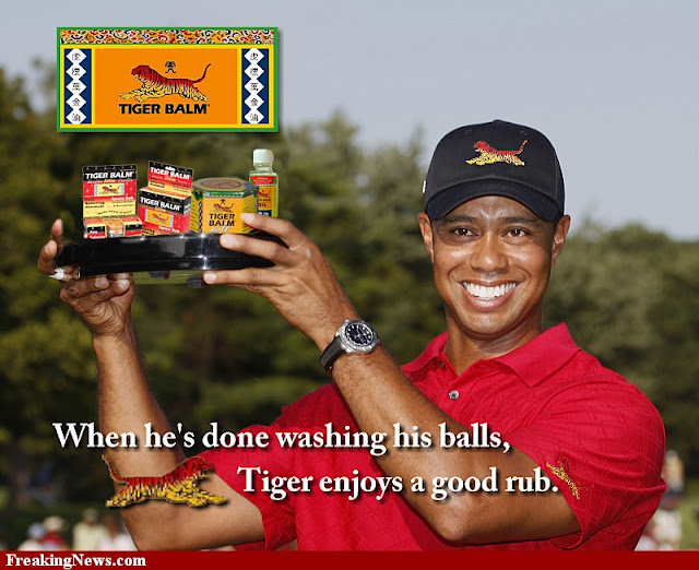 Tiger Woods Juga Mempercayai Produk TIGER BALM