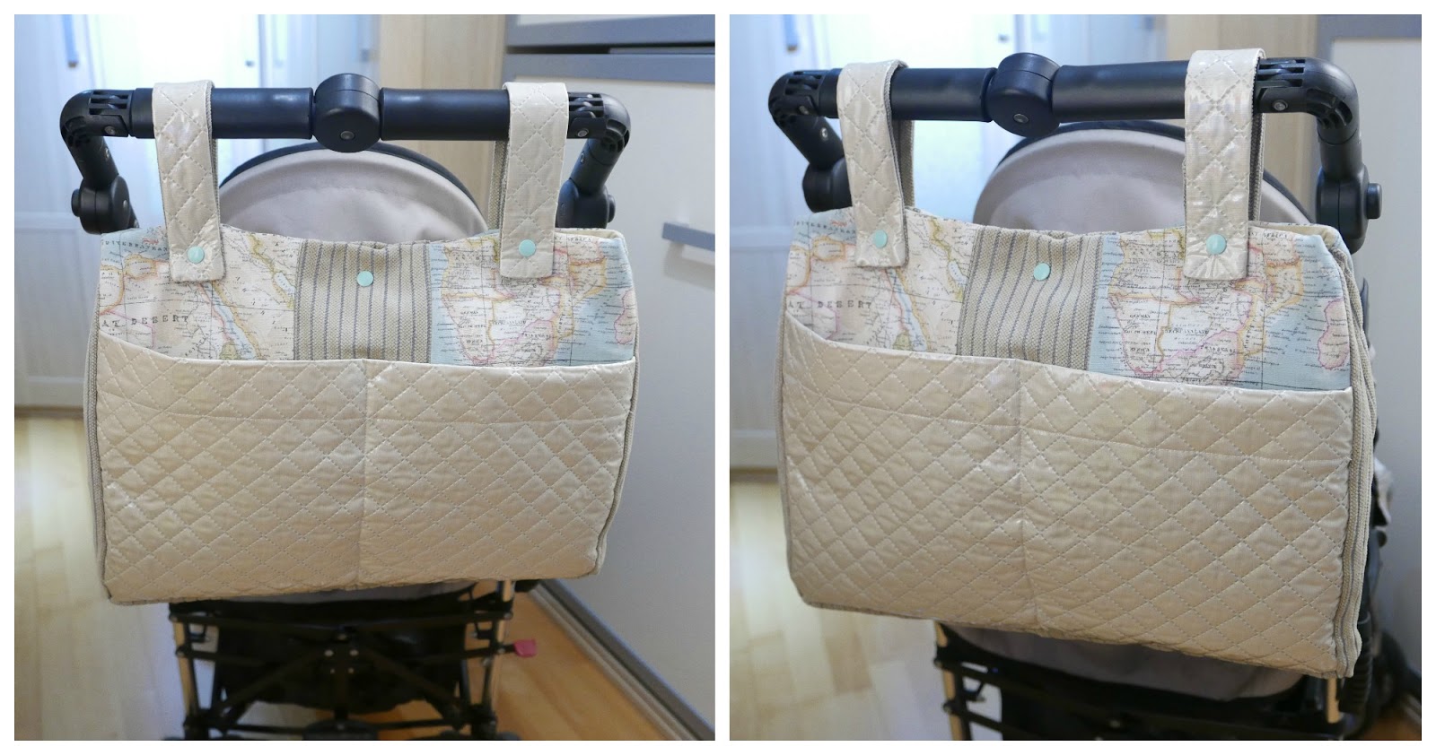 Como hacer un saco universal para carrito de bebé. 