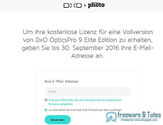 Giveaway : DxO Optics Pro 9 Elite à nouveau gratuit ! 