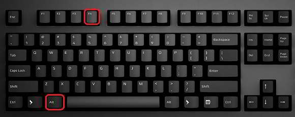 Tombol Keluar Exambrowser UBKD
ALT + F4