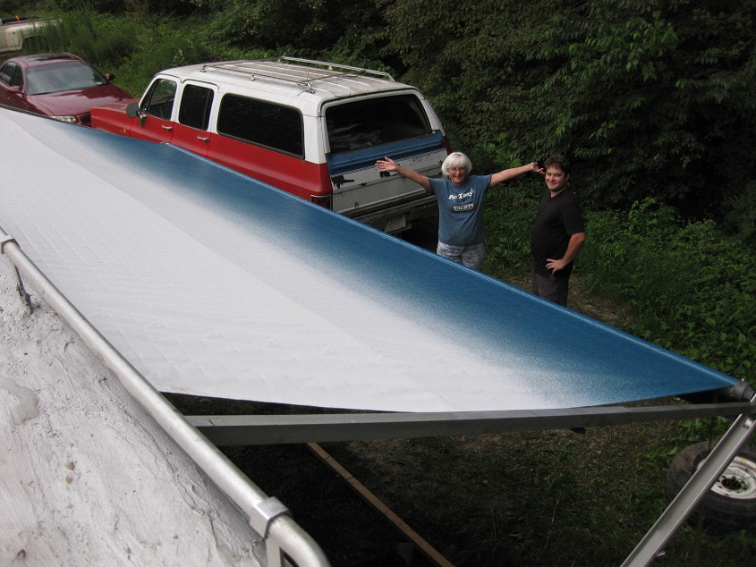 How to Replace RV Slide Topper Awning Fabric Our RV Life