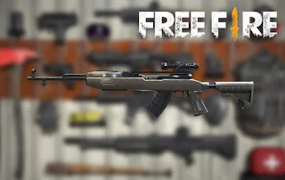 senjata terbaik free fire sks