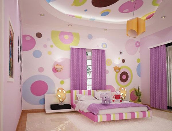 Interior Decoration of Girls Bedroom