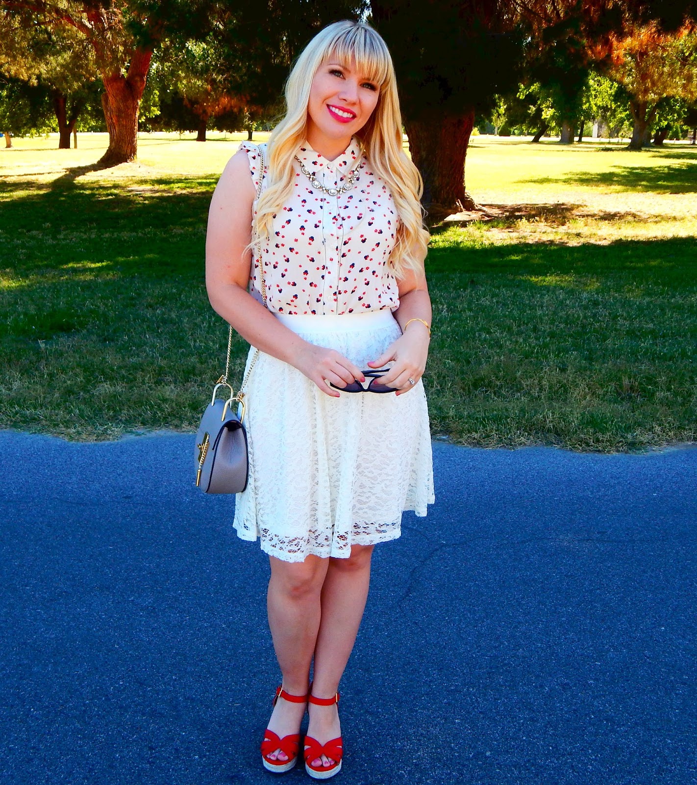 Fourth of July: Disney Inspired Outfit - Lizzie in Lace