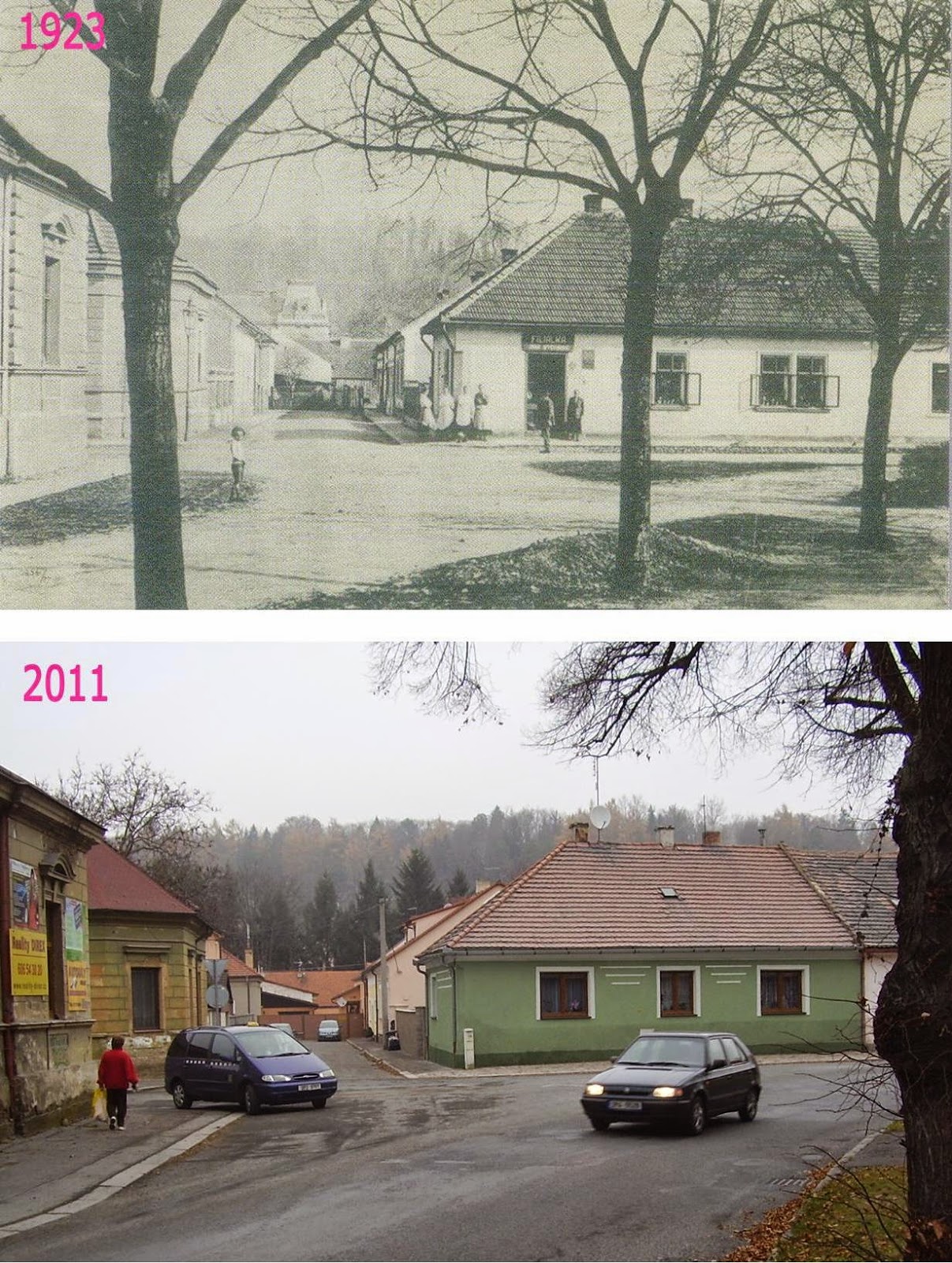 Přehled srovnávacích fotek ROKYCANY 1 (Plzeňský kraj)