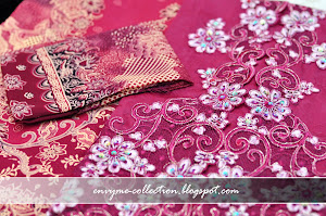 Kebaya embroidery semi-silk