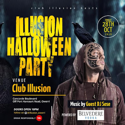 mmmm Club illusion Halloween party